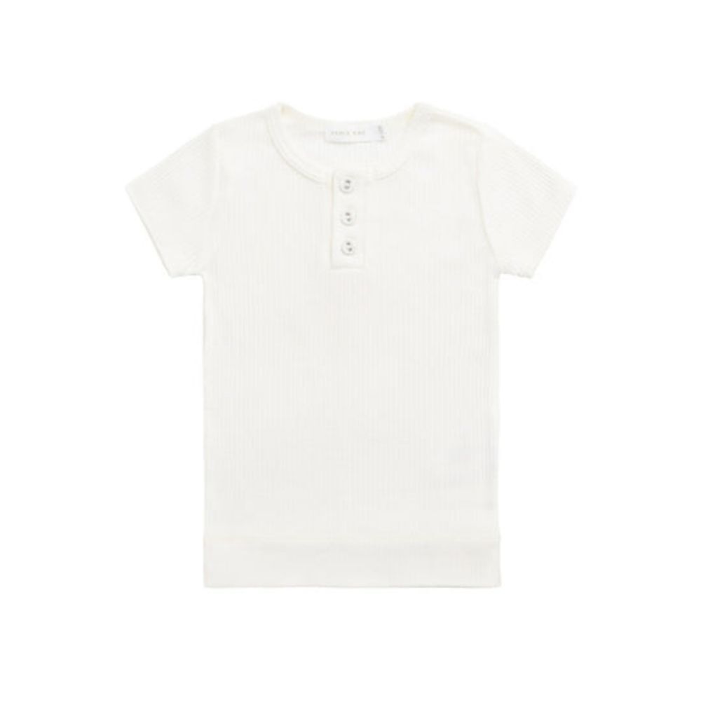 Jamie Kay | Organic Cotton Modal Henley Tee